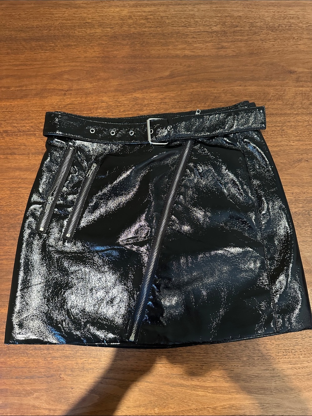 Forever 21 Patent Skirt